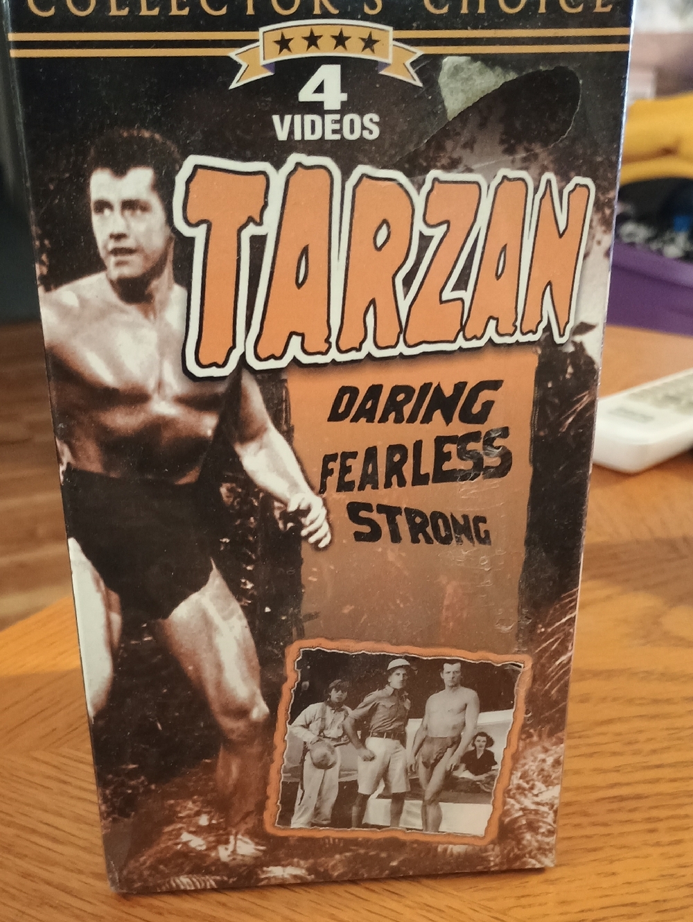 TARZAN COLLECTORS CHOICE VINTAGE SEALED VHS TAPES